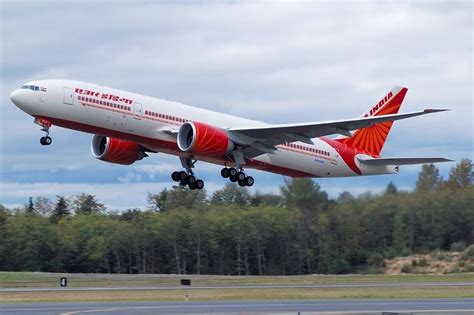 Air India takes delivery of its first Boeing 777.